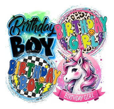 $1 Birthday- Sublimation Vinyl Me Now