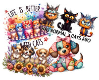 $1 Cats and Dogs- Sublimation Vinyl Me Now