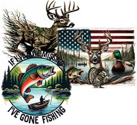 $1 Hunting and Fishing- Sublimation Vinyl Me Now