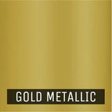 PerfectCut - Craft Vinyl - Permanent Adhesive Vinyl - 5 foot Roll GOLD METALLIC