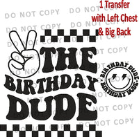 $1 Birthday- Sublimation Vinyl Me Now