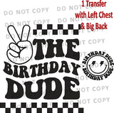 $1 Birthday- Sublimation Vinyl Me Now