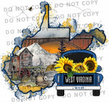 $1 West Virginia- Sublimation Vinyl Me Now