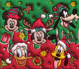 Christmas Tumblers Mousey Friends
