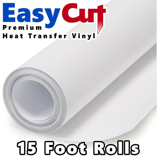 EasyCut Premium HTV 15' Foot Rolls Vinyl Me Now