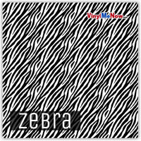 Animal Print - Printed Patterned Adhesive Craft Vinyl Zebra