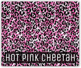 Animal Print - Printed Patterned Adhesive Craft Vinyl Hot Pink Cheetah