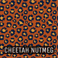 Animal Print - Printed Patterned Adhesive Craft Vinyl Cheetah Nutmeg