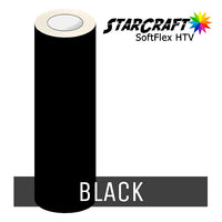 StarCraft SoftFlex HTV 5 Foot Rolls Black 5 Foot Roll