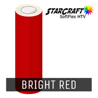 StarCraft SoftFlex HTV 5 Foot Rolls Bright Red 5 Foot Roll