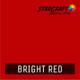 StarCraft SoftFlex HTV 12x12 Sheets Bright Red 12"x12" Sheet