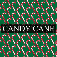 Christmas Patterns - Printed Patterned Adhesive Craft Vinyl Candy Cane