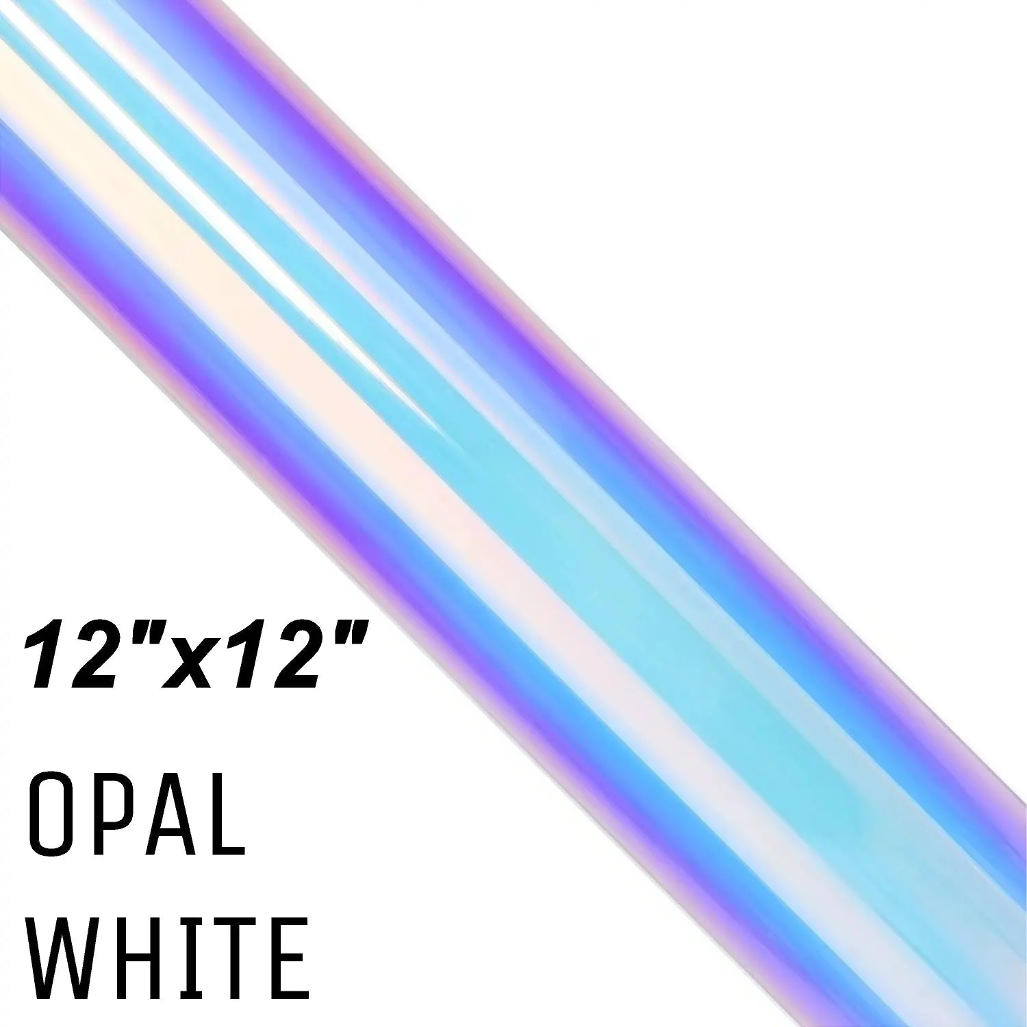 Holographic Opal Vinyl Glow In The Dark Vinyl Opal White To Green Permanent  Ad