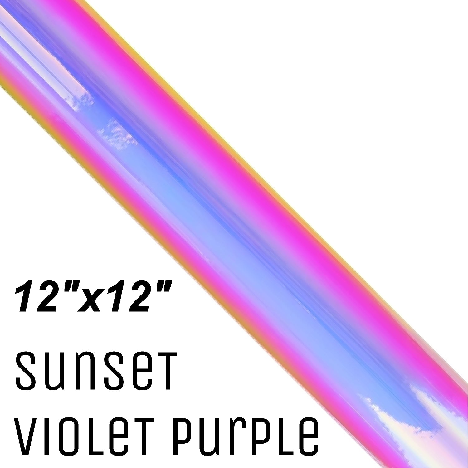 StarCraft - Holographic - Purple - Permanent Vinyl - 12 x 10' Roll