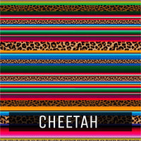 Serape - Printed Patterned Adhesive Craft Vinyl Cheetah