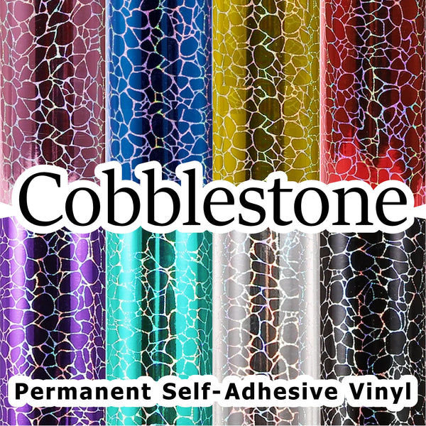 Cobblestone Permanent Self-Adhesive Vinyl