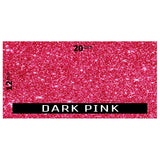 EasyCut Premium Glitter HTV 12"x20" Dark Pink 12x20