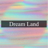 Iridescent Fantasy Foils - Printed Patterned Adhesive Craft Vinyl Dream Land