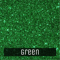 EasyCut Premium Glitter HTV 12"x10" Green 12x10