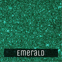 EasyCut Premium Glitter HTV 12"x10" Emerald 12x10