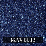 EasyCut Premium Glitter HTV 12"x10" Navy Blue 12x10
