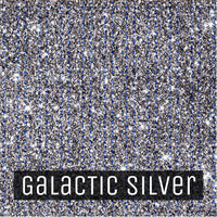 EasyCut Premium Glitter HTV 12"x10" Galactic Silver 12x10