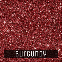 EasyCut Premium Glitter HTV 12"x10" Burgundy 12x10