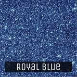 EasyCut Premium Glitter HTV 12"x10" Royal Blue 12x10