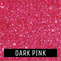 EasyCut Premium Glitter HTV 12"x10" Dark Pink 12x10