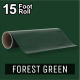 PerfectCut - Craft Vinyl - Permanent Adhesive Vinyl - 15 Foot Roll FOREST GREEN