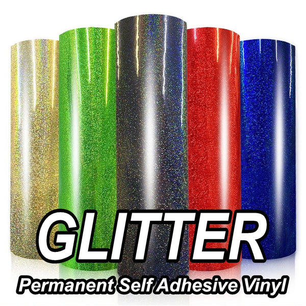 Holographic Glitter Adhesive Permanent Vinyl