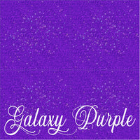 Holographic Glitter Adhesive Permanent Vinyl Galaxy Purple 12x12