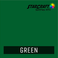StarCraft SoftFlex HTV 12x12 Sheets Green 12"x12" Sheet