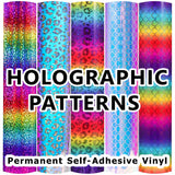 Holographic Pattern Self Adhesive Vinyl