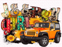It's A Jeep Thing! - Ready to Press Sublimation Transfer 9