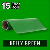 PerfectCut - Craft Vinyl - Permanent Adhesive Vinyl - 15 Foot Roll KELLY GREEN