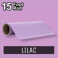 PerfectCut - Craft Vinyl - Permanent Adhesive Vinyl - 15 Foot Roll LILAC