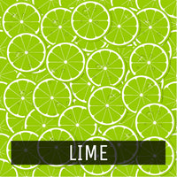 Fruit Pattern - Printed Patterned Adhesive Craft Vinyl Lime