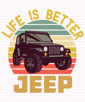 It's A Jeep Thing! - Ready to Press Sublimation Transfer 14