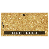 EasyCut Premium Glitter HTV 12"x20" Light Gold 12x20