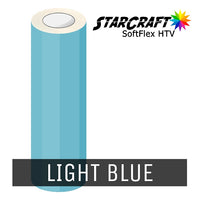 StarCraft SoftFlex HTV 5 Foot Rolls Light Blue 5 Foot Roll