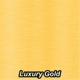 Brushed Aluminum Permanent Self Adhesive Vinyl Luxury Gold 12x12
