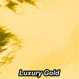 Chrome Permanent Self Adhesive Vinyl Luxury Gold 12x12