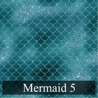 Mermaid - Printed Patterned Adhesive Craft Vinyl Mermaid 5
