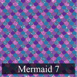 Mermaid - Printed Patterned Adhesive Craft Vinyl Vinyl Me Now
