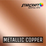 StarCraft SoftFlex HTV 12x12 Sheets Metallic Copper 12"x12" Sheet
