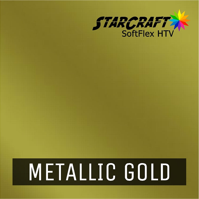 Metallic Gold StarCraft SD (Standard Durability) Removable Adhesive Vinyl