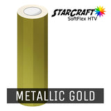 StarCraft SoftFlex HTV 5 Foot Rolls Metallic Gold 5 Foot Roll