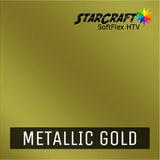 StarCraft SoftFlex HTV 12x12 Sheets Metallic Gold 12"x12" Sheet