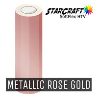 StarCraft SoftFlex HTV 5 Foot Rolls Metallic Rose Gold 5 Foot Roll